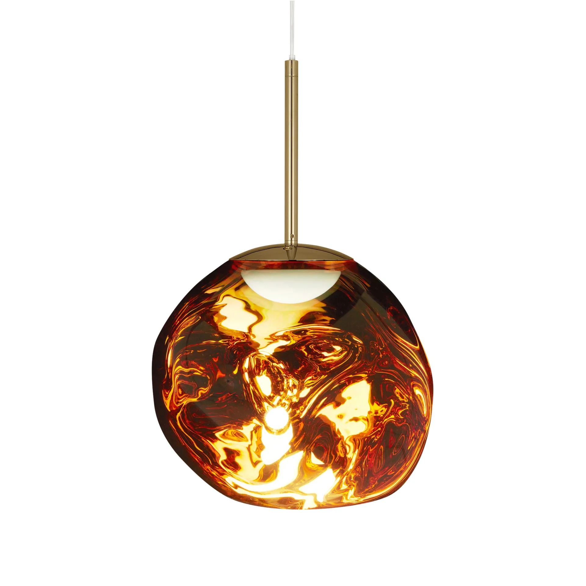 Mini Lampa wisząca Melt LED, Złoty Tom Dixon