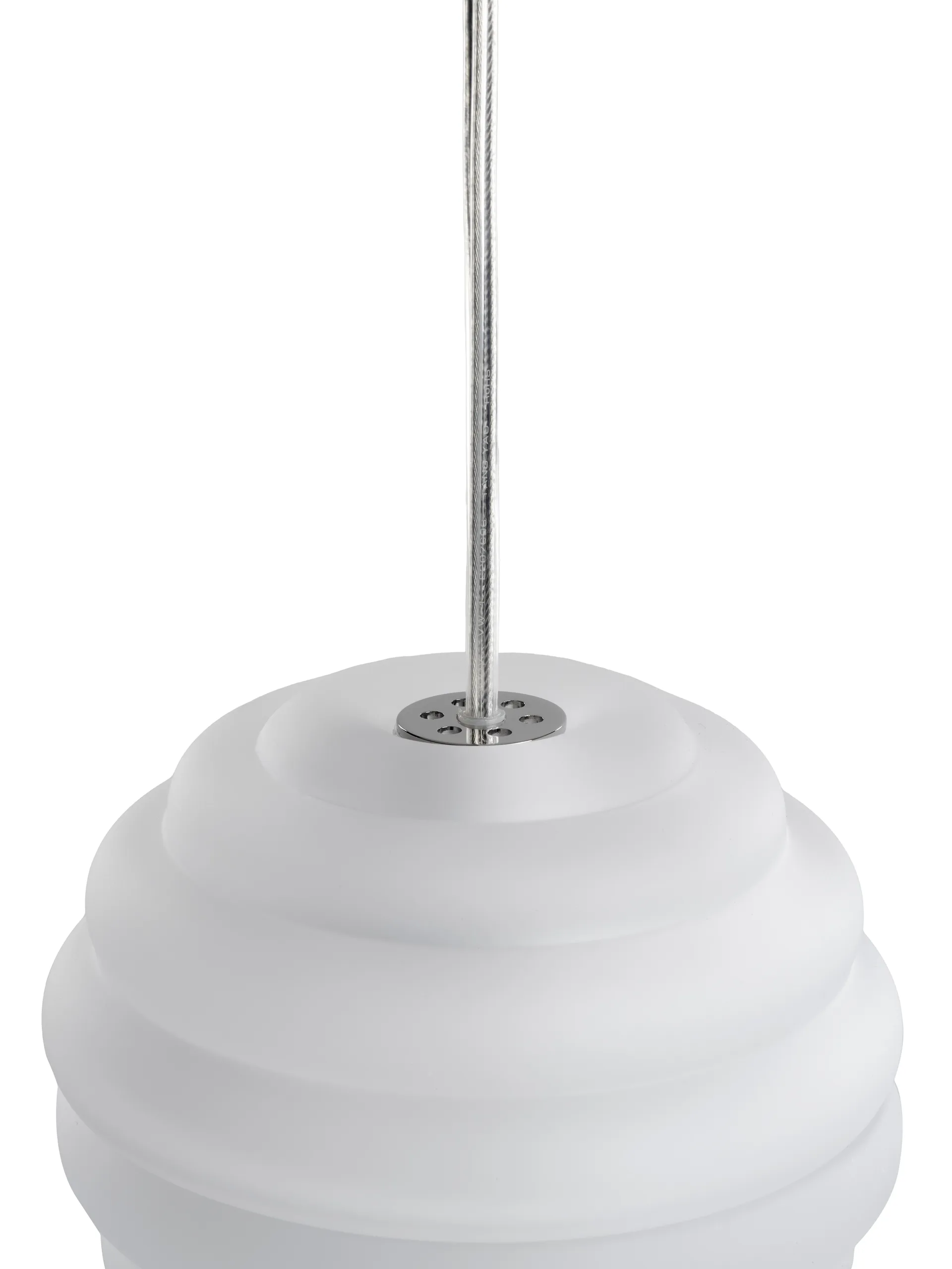 Mini lampa wisząca Press Sphere LED Ø14,5 cm, Frosted Tom Dixon