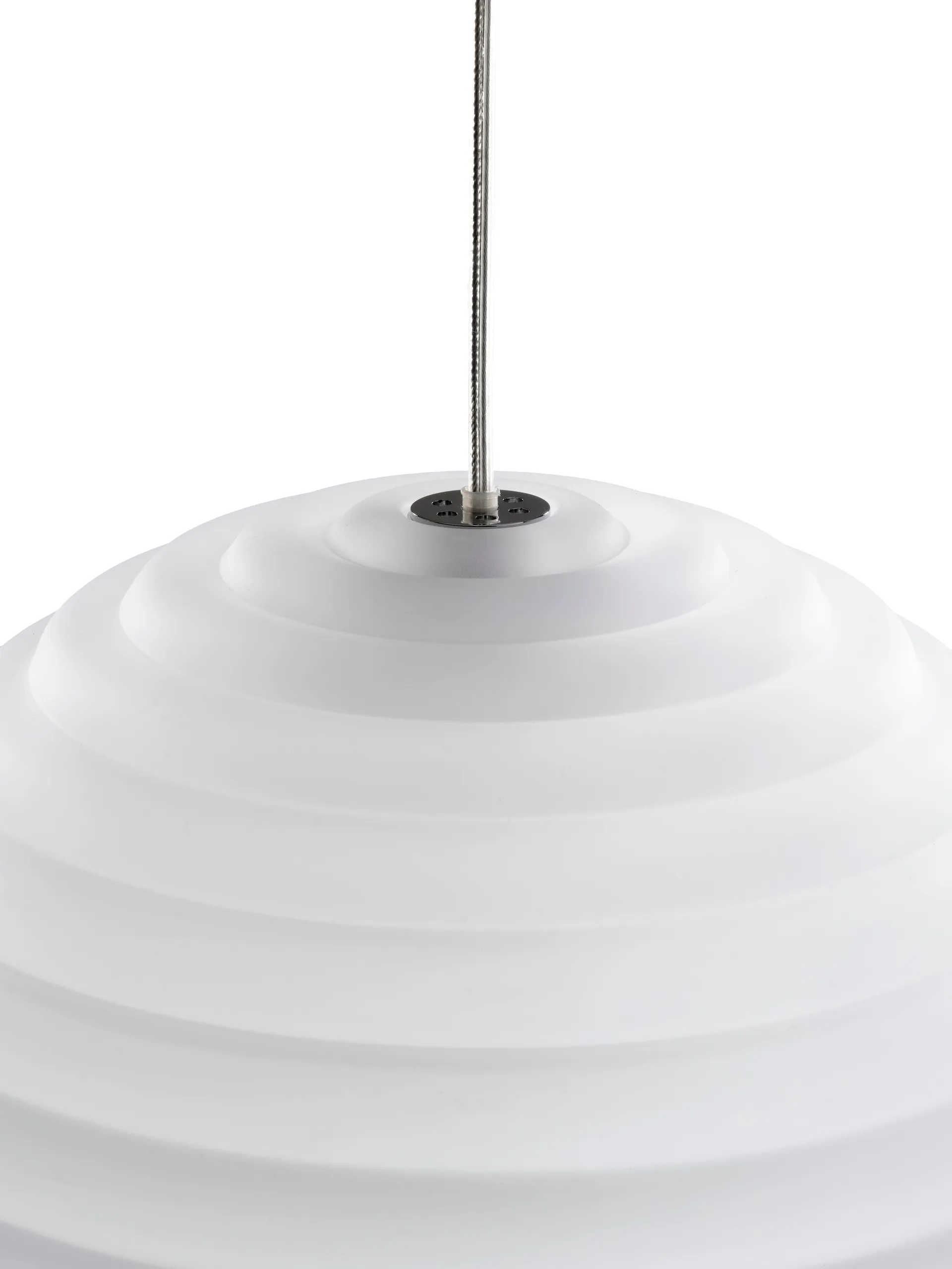 Mini lampa wisząca Press Sphere LED Ø14,5 cm, Frosted Tom Dixon