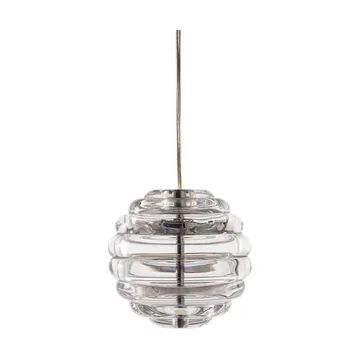 Mini lampa wisząca Press Sphere LED Ø14,5 cm - Przezroczysty - Tom Dixon