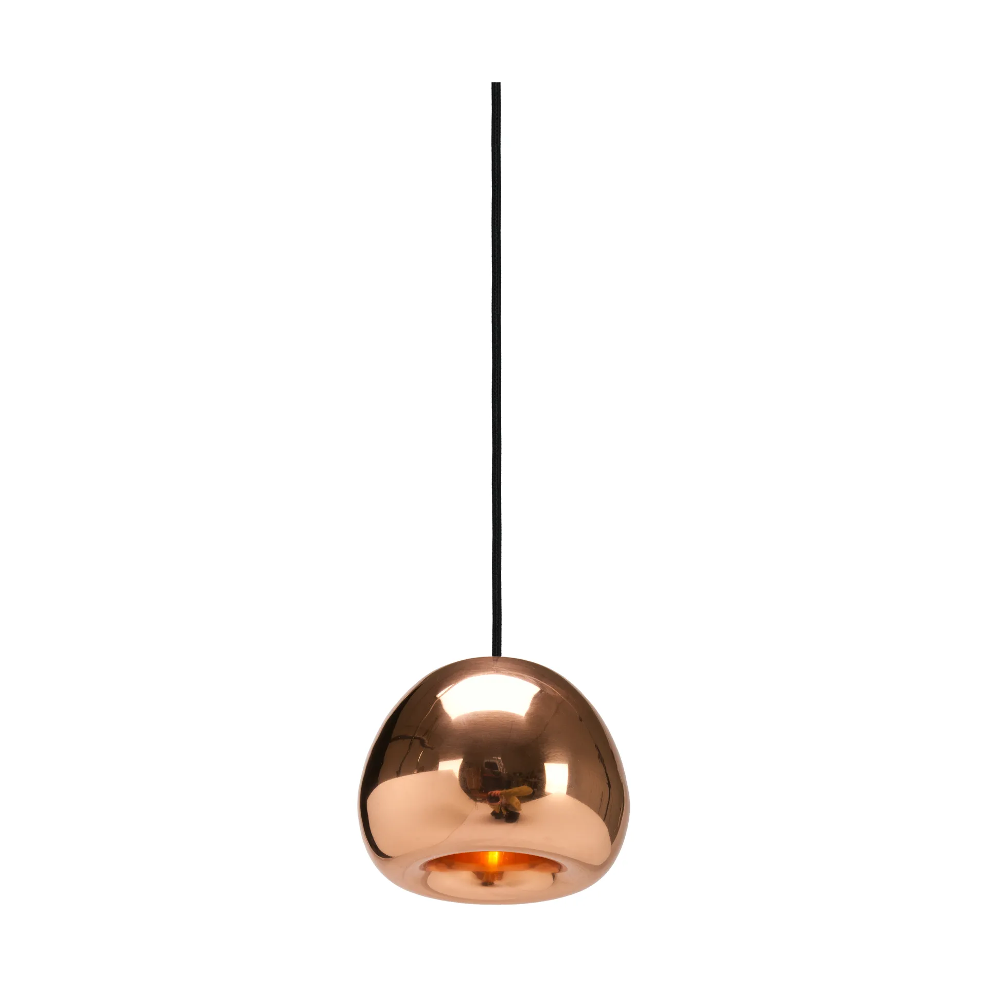 Mini lampa wisząca Void LED Ø15,5 cm, Miedziany Tom Dixon