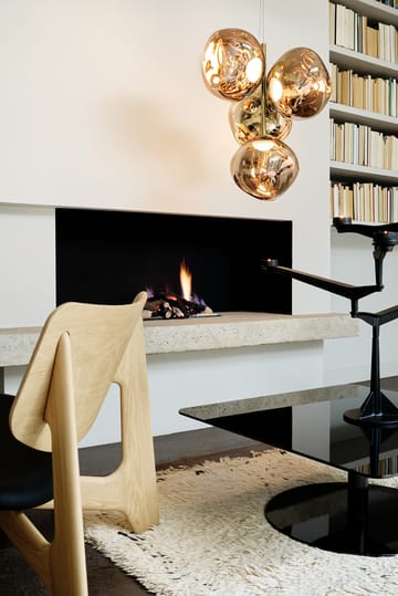 Mini żyrandol Melt Chandelier LED 63,4 cm - Złoty - Tom Dixon