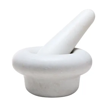 Moździerz Stone Ø20 cm - Biały marmur - Tom Dixon