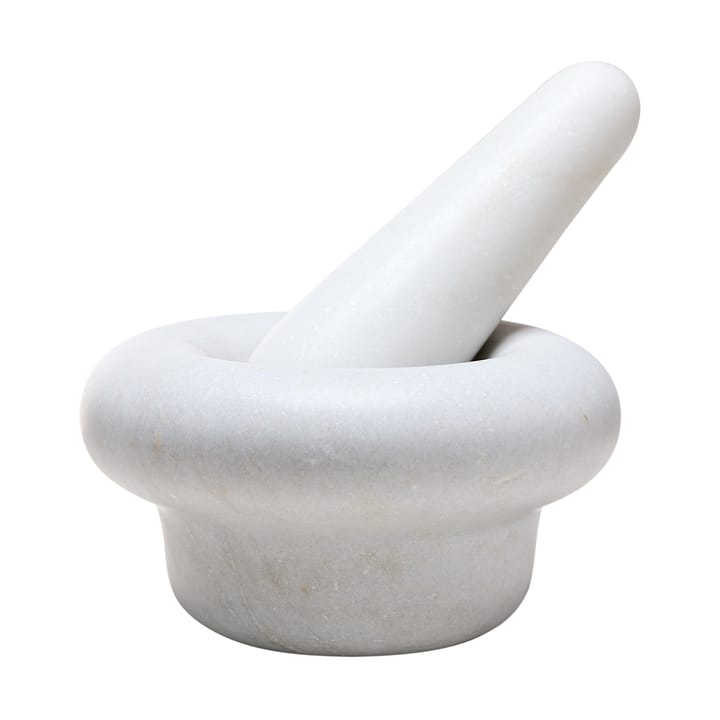 Moździerz Stone Ø20 cm - Biały marmur - Tom Dixon
