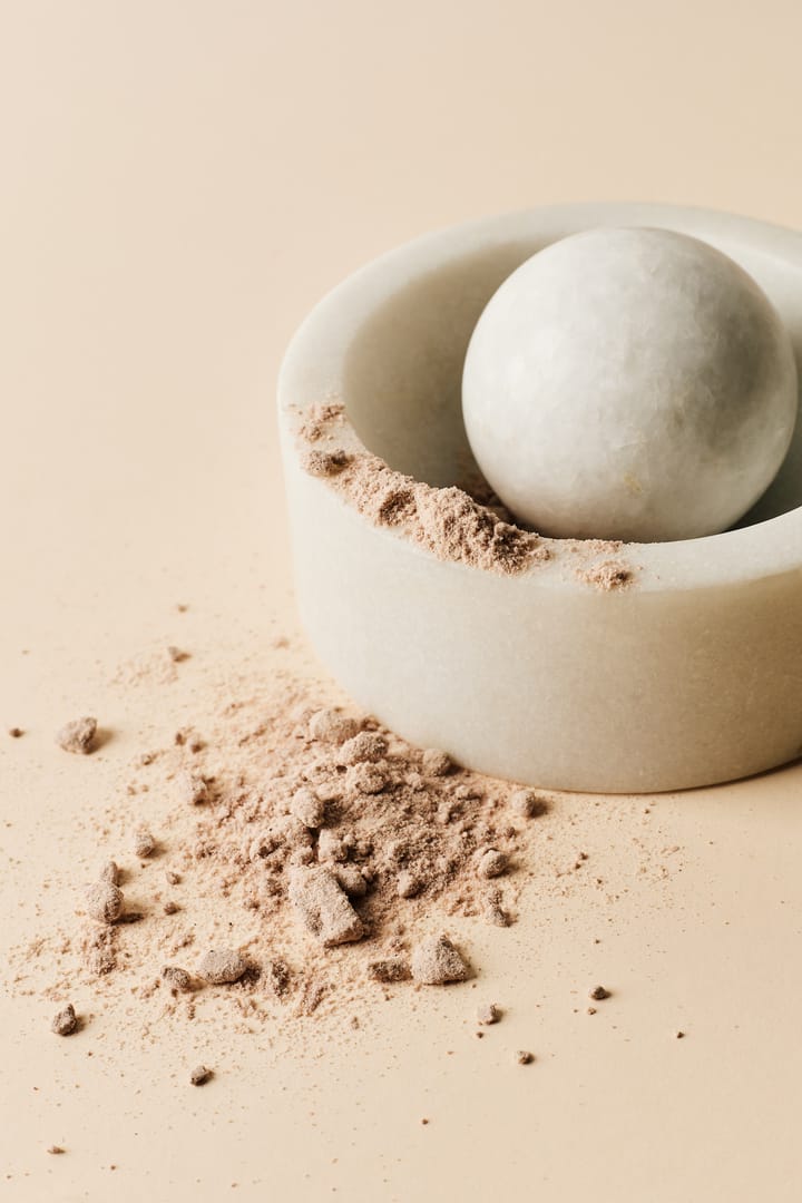Młynek do przypraw Stone Ø12 cm, Biały marmur Tom Dixon