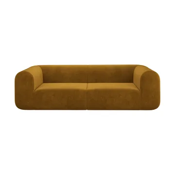 Plump sofa modułowa - Gold royal velvet, 3-osobowa - Tom Dixon