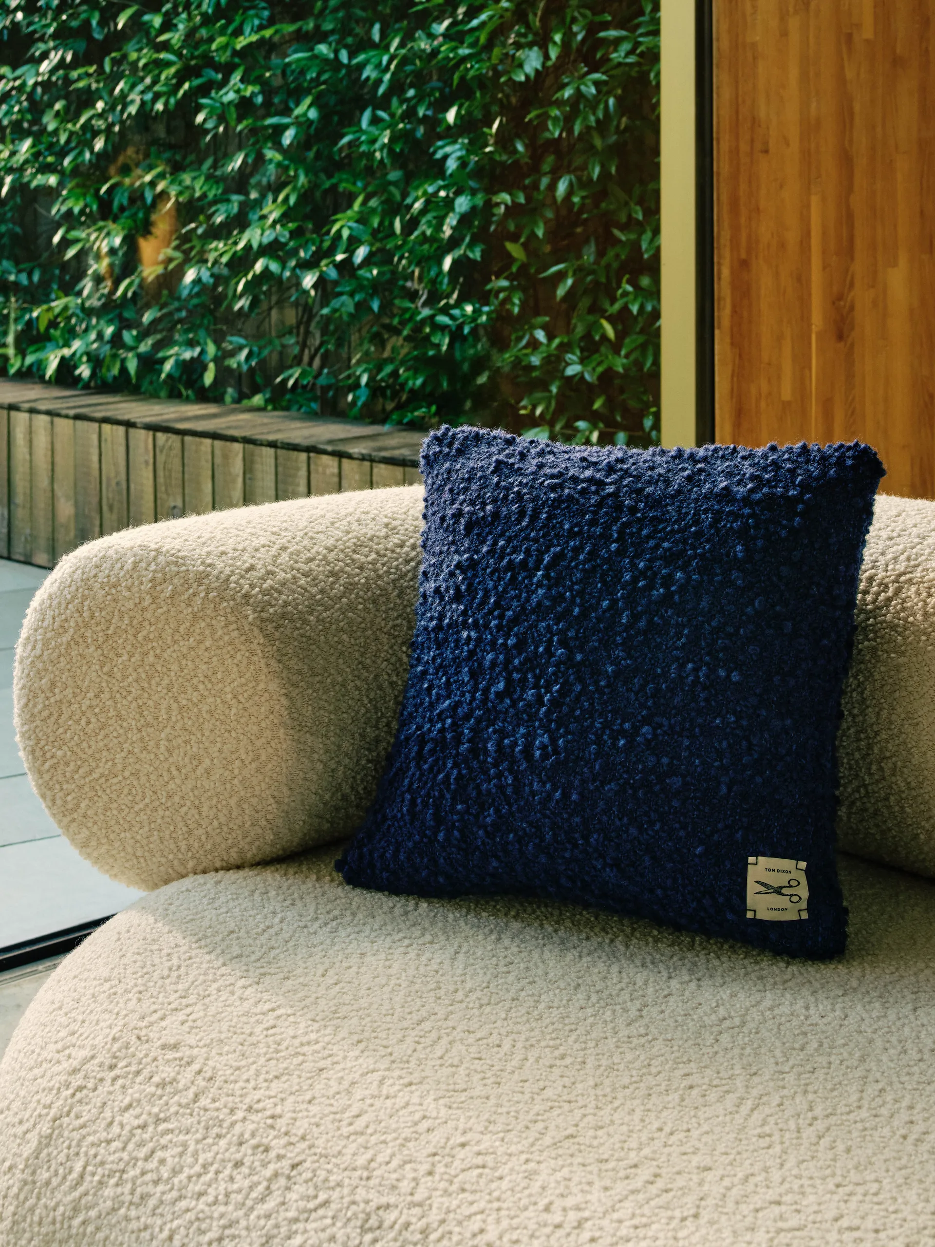 Poduszka Bobble 45x45 cm, Niebieski Tom Dixon