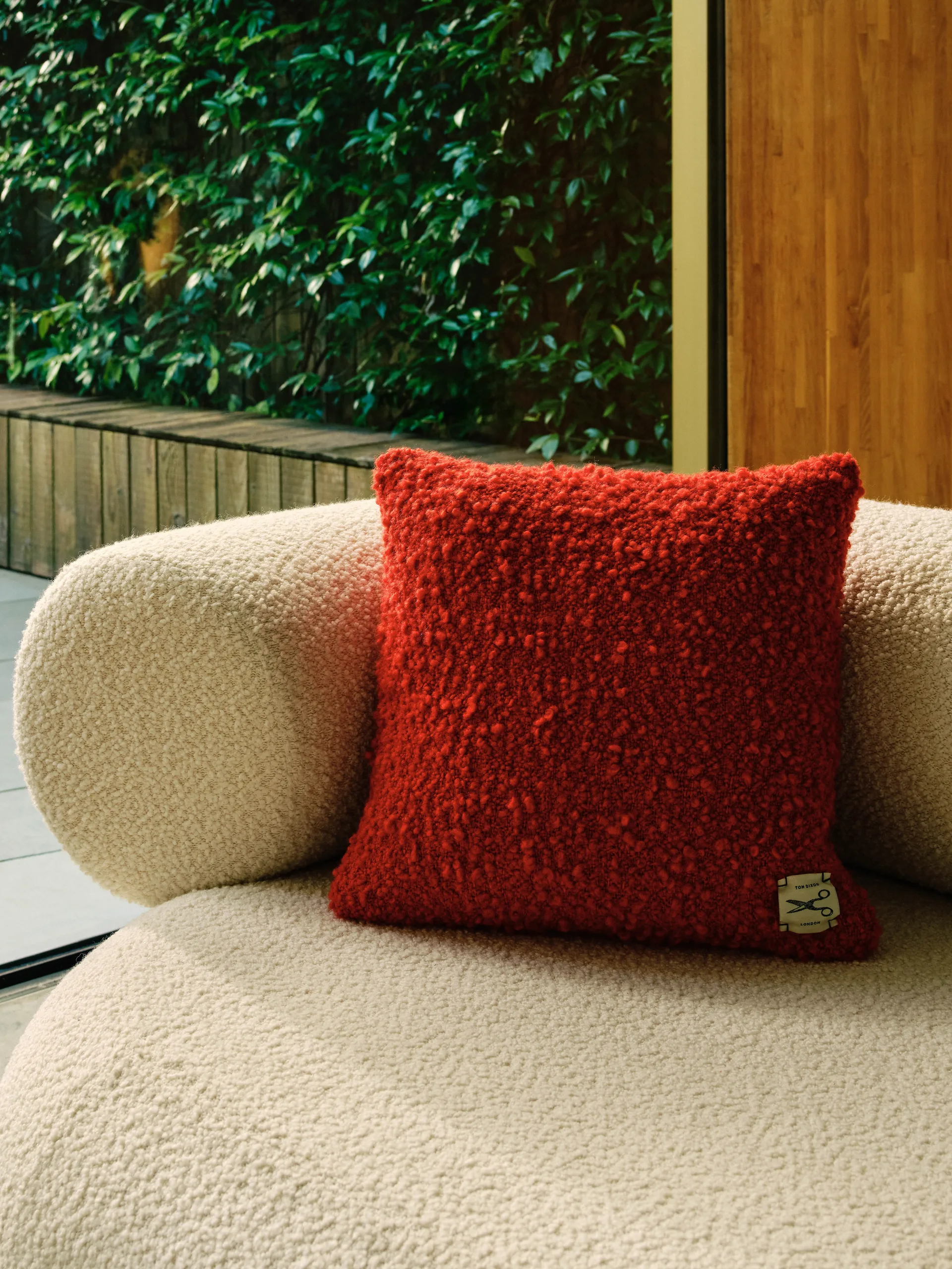 Poduszka Bobble 45x45 cm, Pomarańczowy Tom Dixon