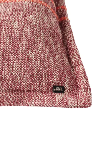 Poduszka dekoracyjna Track - Burgundy, 56x56 cm - Tom Dixon