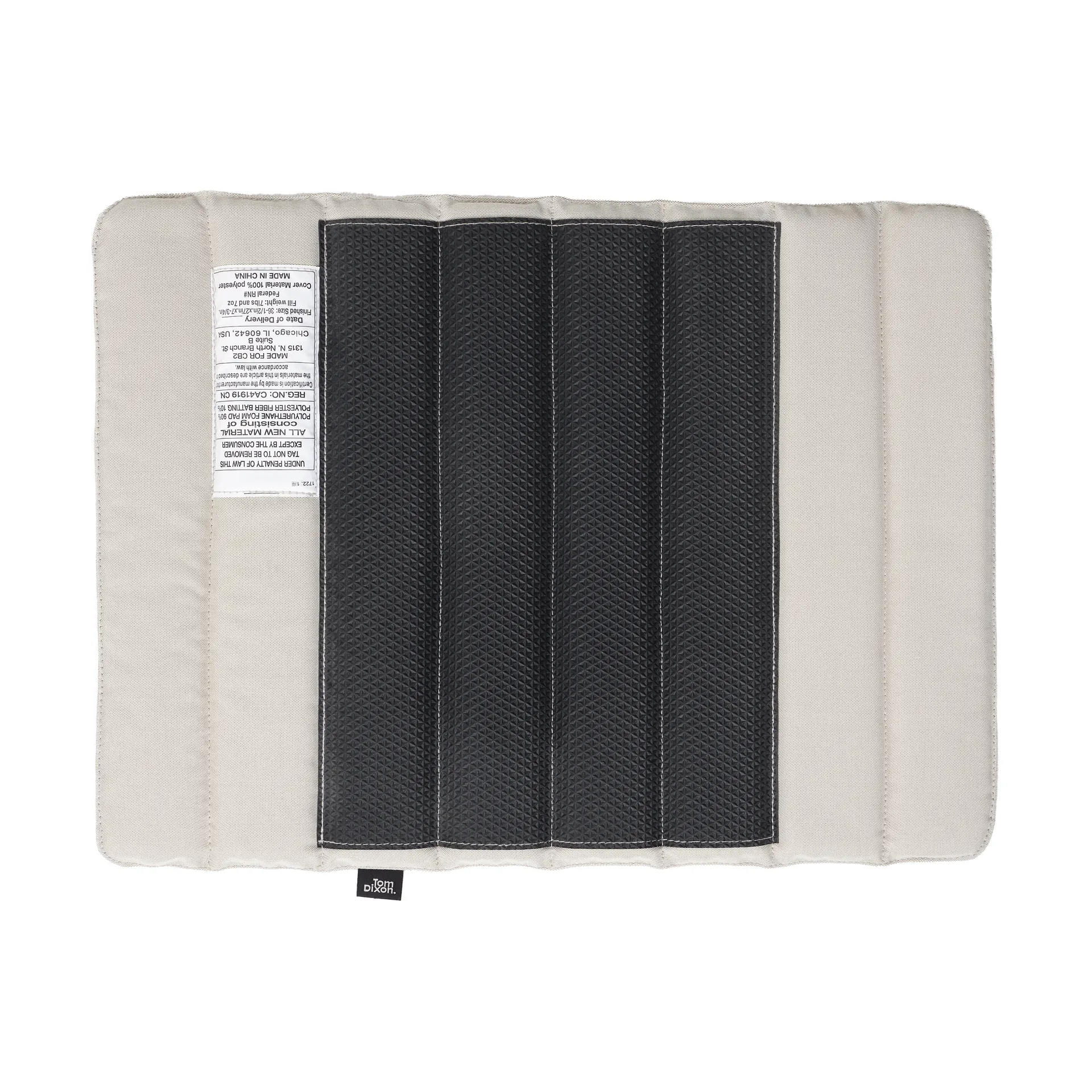 Poduszka na siedzisko Groove, Putty Tom Dixon