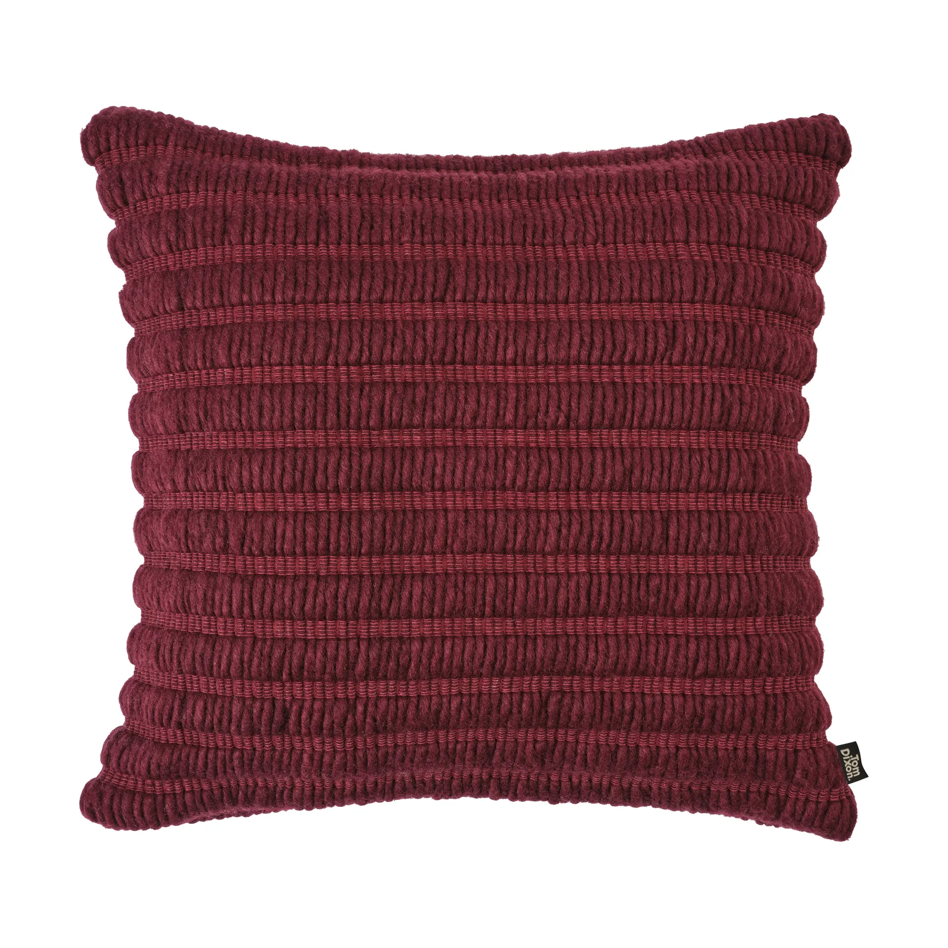 Poduszka Ridge 45x45 cm, Burgundy Tom Dixon
