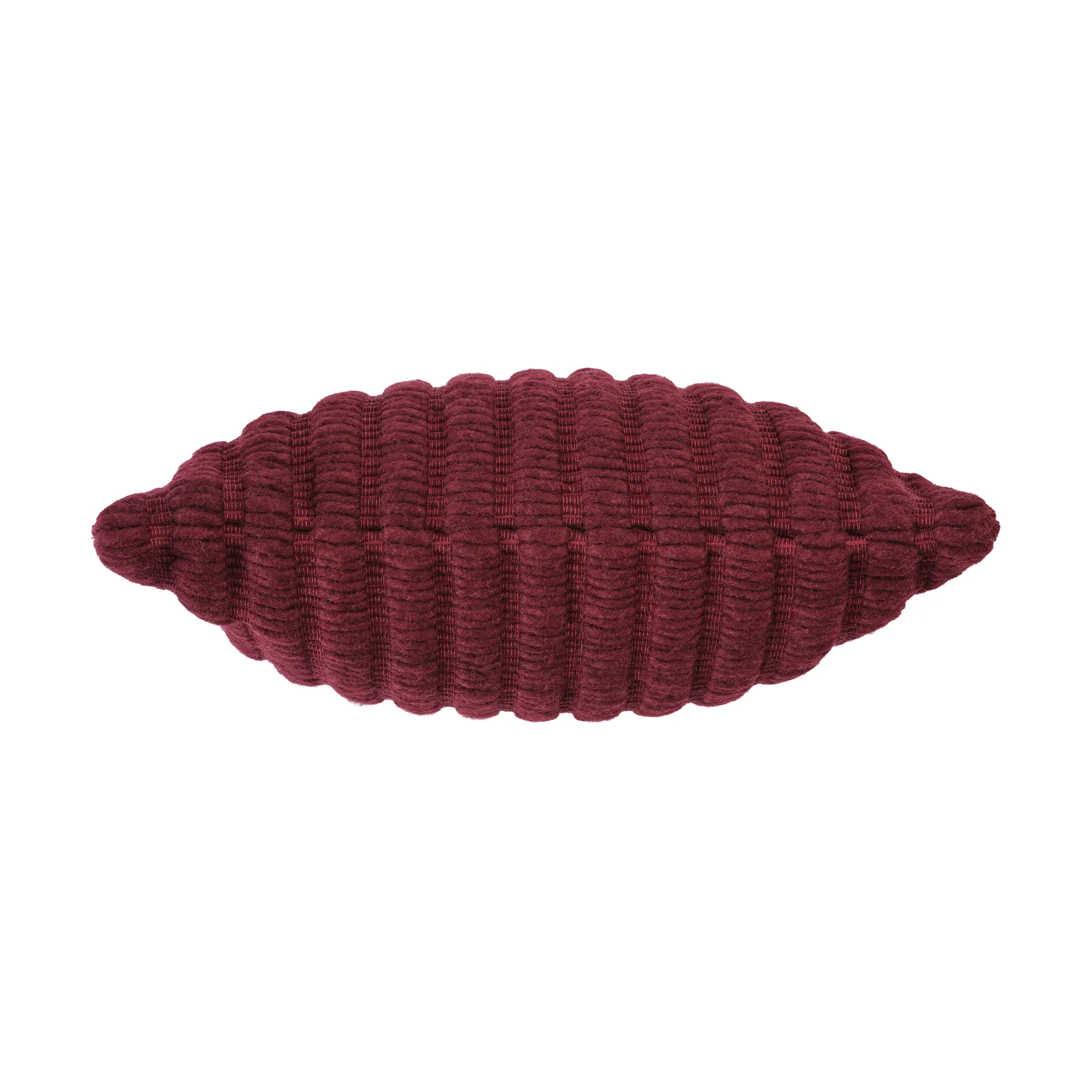 Poduszka Ridge 45x45 cm, Burgundy Tom Dixon