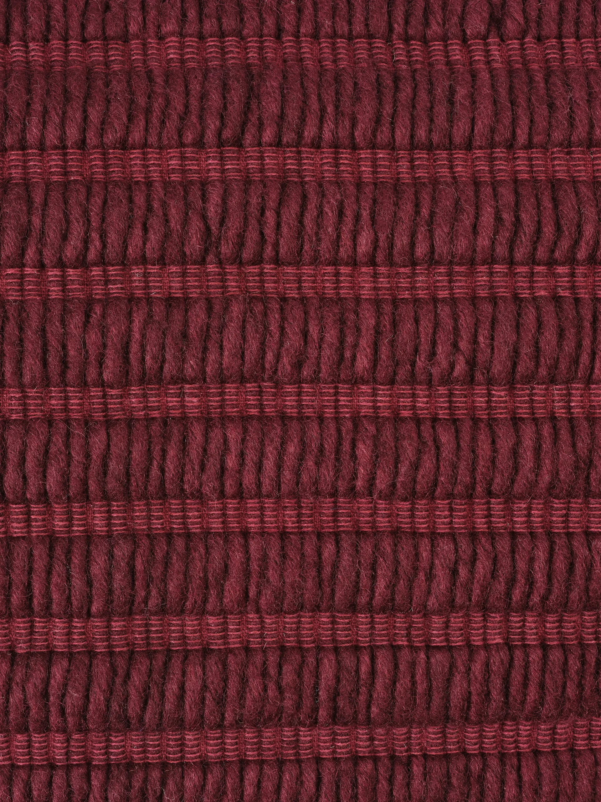Poduszka Ridge 45x45 cm, Burgundy Tom Dixon