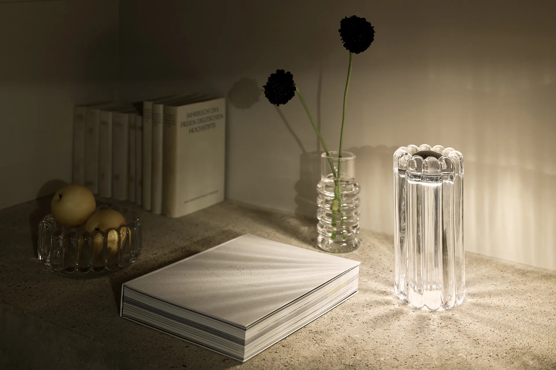 Press Stem wazon, Przezroczysty Tom Dixon