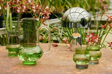 Przenośna lampa stołowa Bell Portable LED 28 cm - Srebrny - Tom Dixon