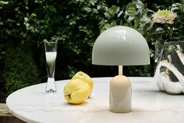 Przenośna lampa stołowa Bell Portable LED 28 cm - Szary - Tom Dixon