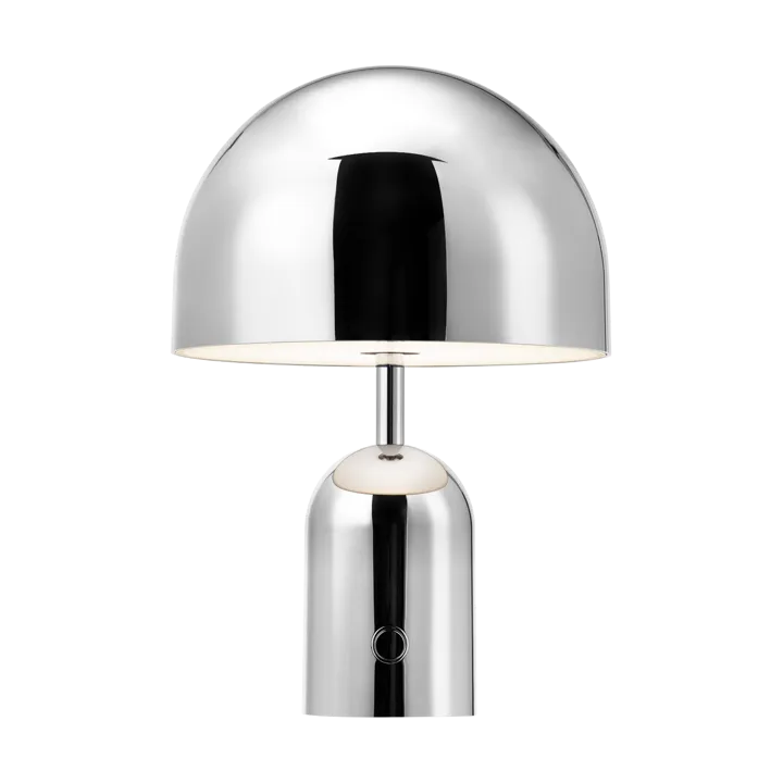 Przenośna lampa stołowa LED Bell 28 cm - Srebrny - Tom Dixon