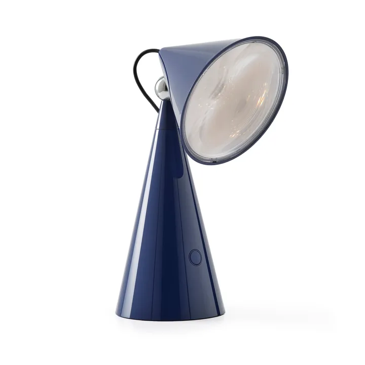 Przenośna lampa stołowa Pose Portable LED - Indygo - Tom Dixon