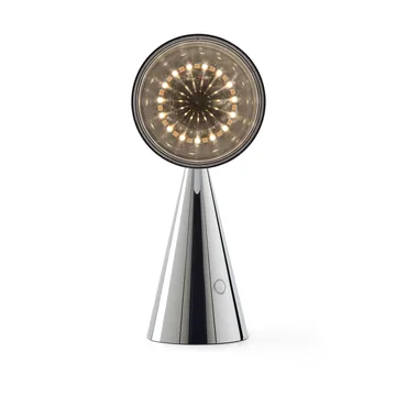 Przenośna lampa stołowa Pose Portable LED - Srebrny - Tom Dixon