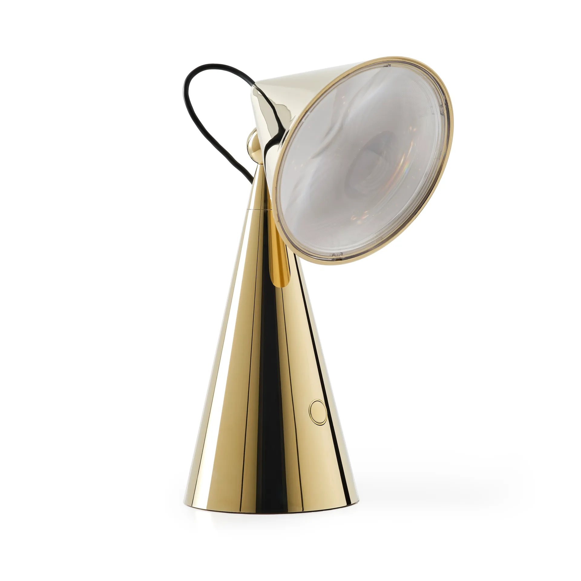 Przenośna lampa stołowa Pose Portable LED, Złoty Tom Dixon