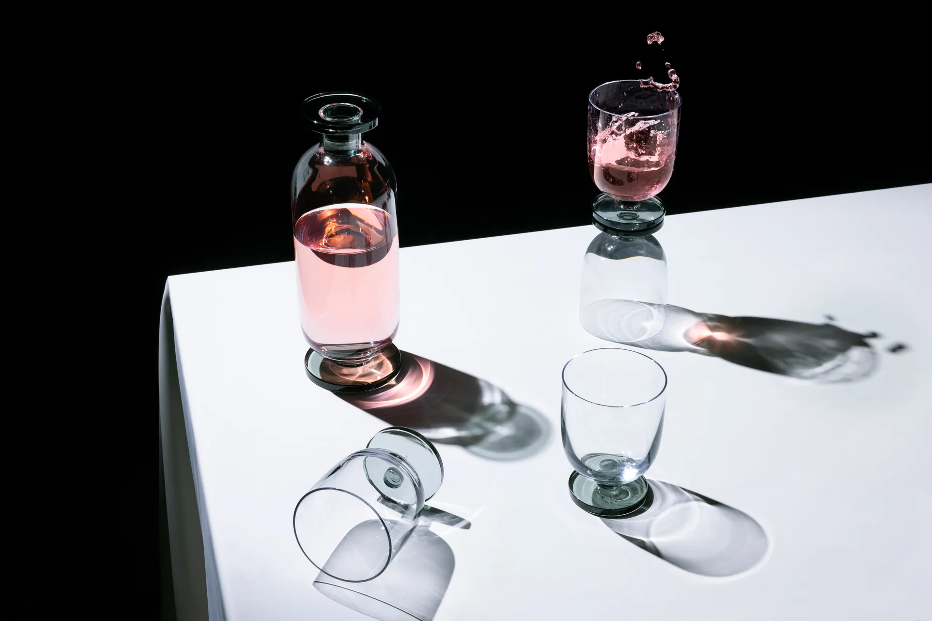 Puck karafka/dekanter 900 ml, Przezroczysty Tom Dixon