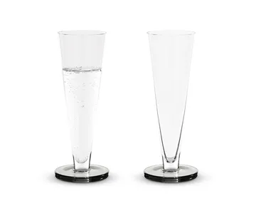 Puck kieliszek do szampana 125 ml - Przezroczysty - Tom Dixon