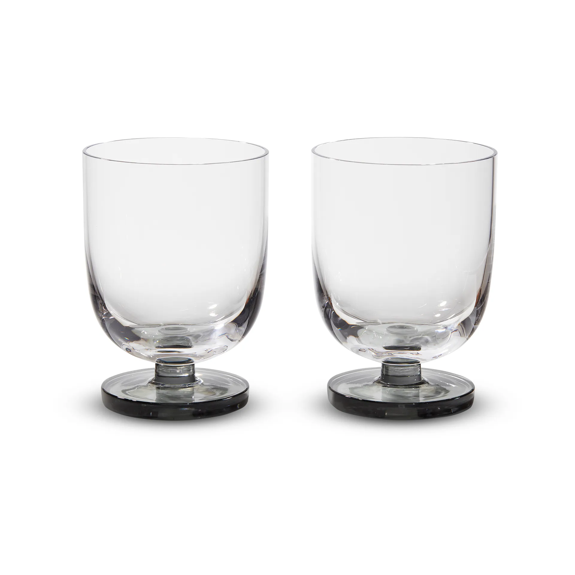 Puck szklanki do wody 330 ml, zestaw 2 szt., Przezroczysty Tom Dixon