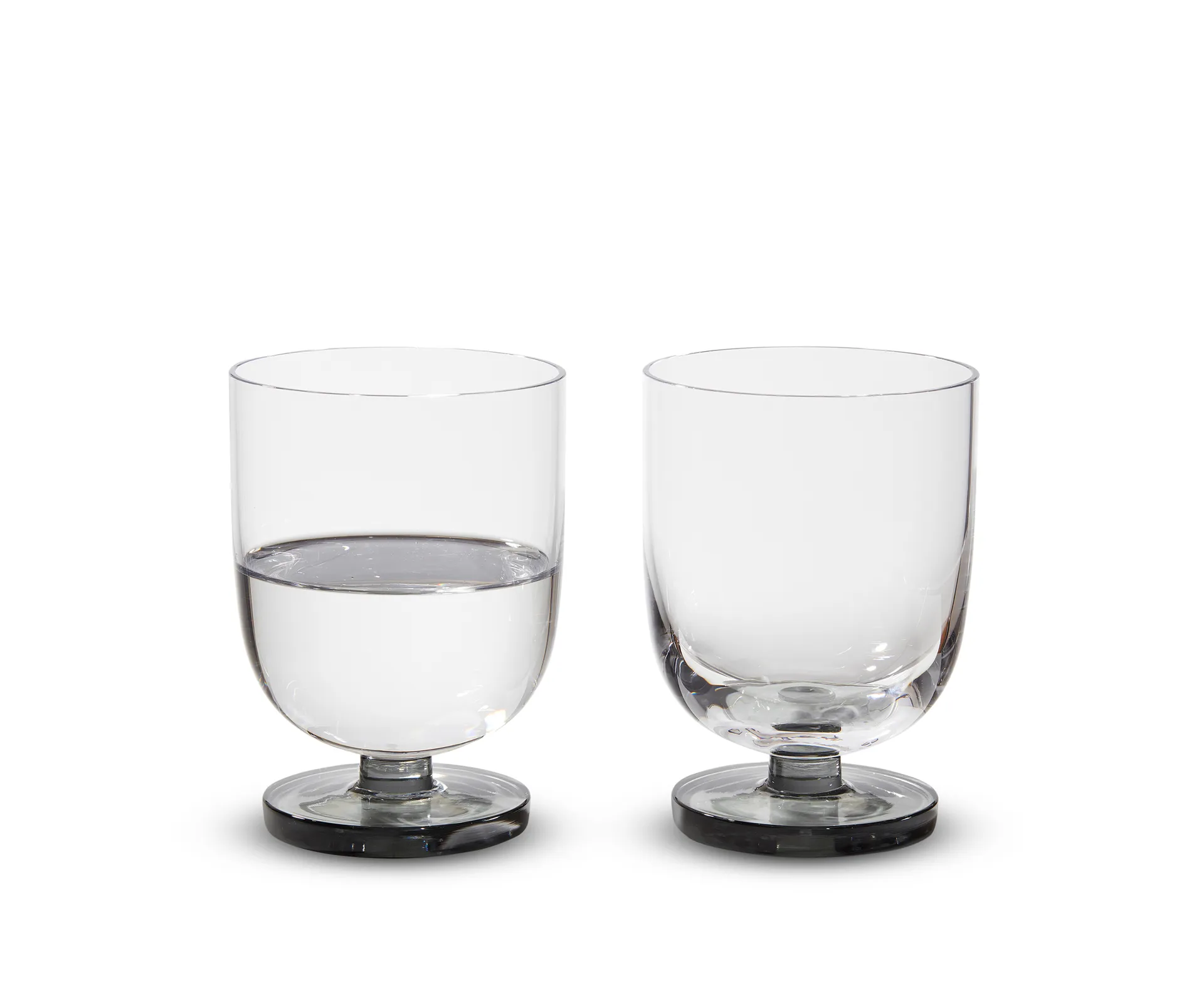 Puck szklanki do wody 330 ml, zestaw 2 szt., Przezroczysty Tom Dixon