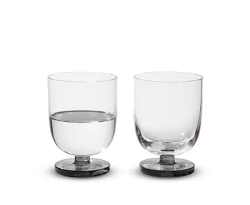 Puck szklanki do wody 330 ml, zestaw 2 szt. - Przezroczysty - Tom Dixon