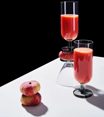 Puck wysoka szklanka highball 2‑pak 335 ml - Przezroczysty - Tom Dixon
