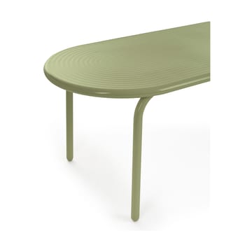 Stół do jadalni Groove 86x185 cm - Mech - Tom Dixon