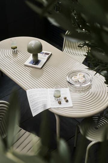 Stół do jadalni Groove 86x185 cm - Putty - Tom Dixon