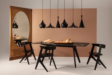 Stół Slab 96x200 cm - Czarny dąb - Tom Dixon