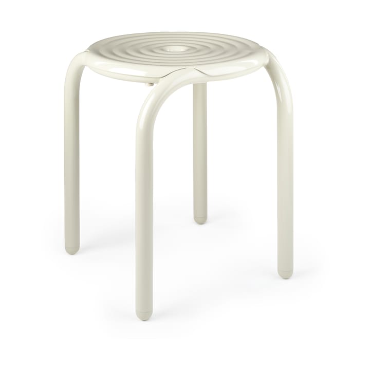 Stołek Groove 45 cm - Putty - Tom Dixon