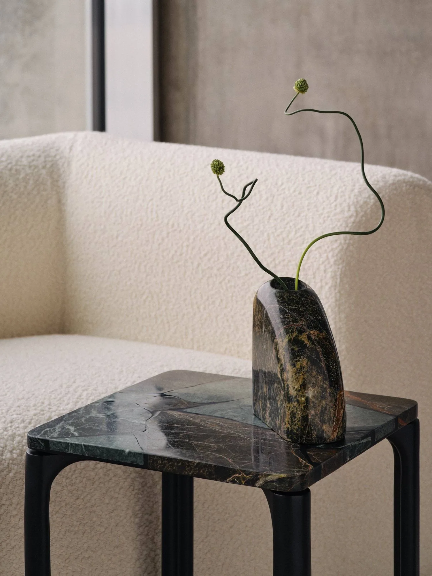 Stolik boczny Smash, Green, 35x35x50 cm Tom Dixon