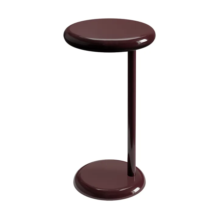 Stolik boczny Spot - Burgundy, Ø55x33 cm - Tom Dixon