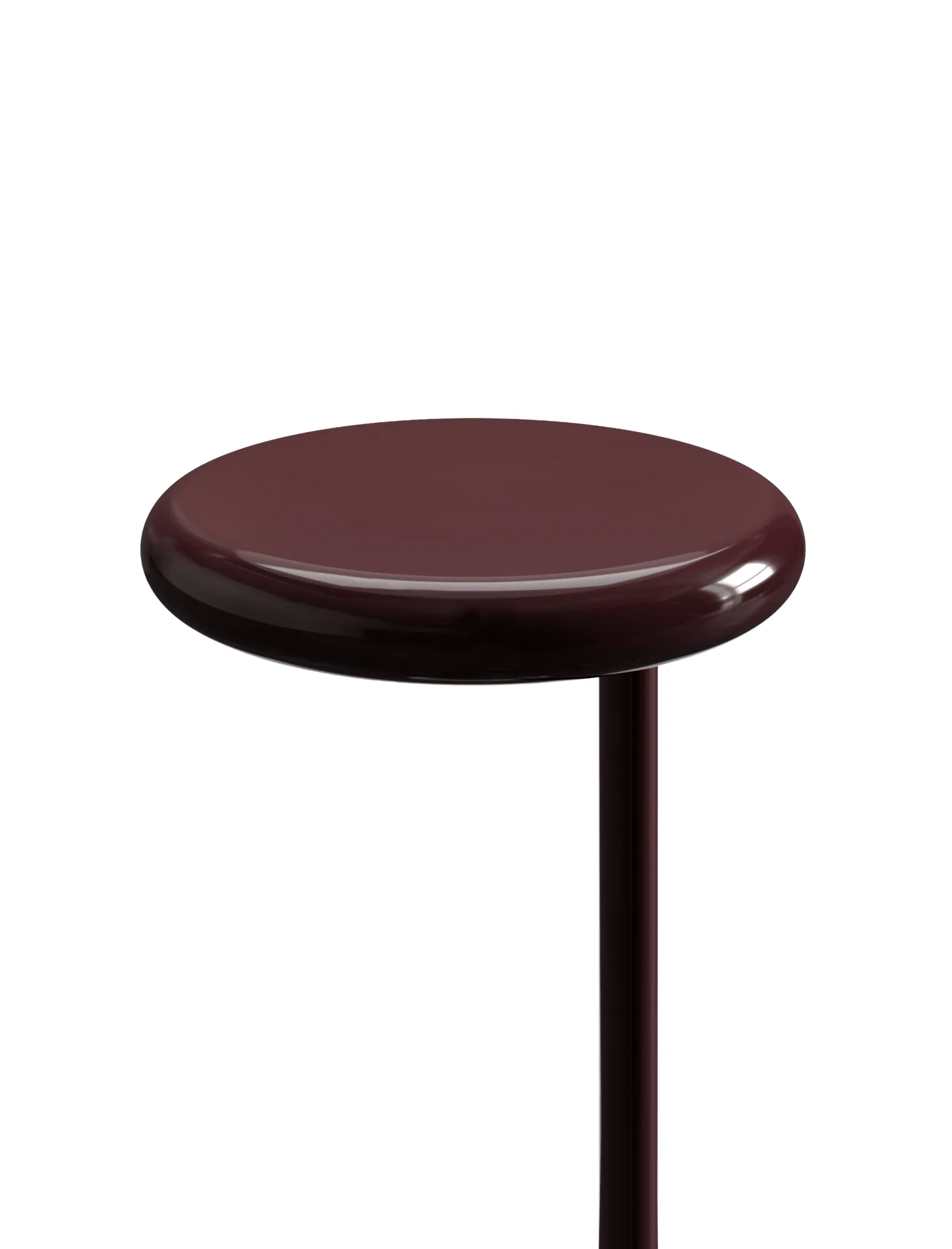 Stolik boczny Spot, Burgundy, Ø55x33 cm Tom Dixon