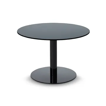 Stolik kawowy Flash Ø60 cm - Czarny-czarny statyw - Tom Dixon