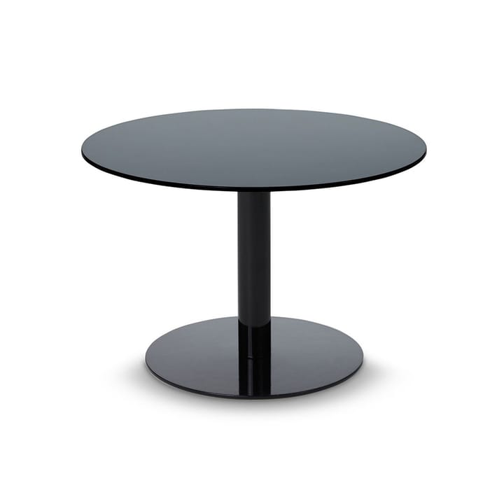 Stolik kawowy okrągły Flash - Czarny-czarny statyw - Tom Dixon