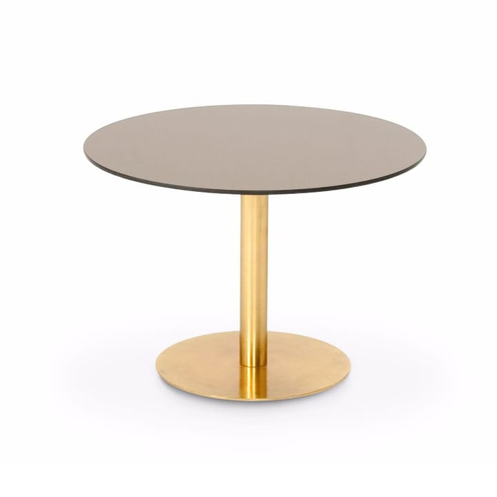 Stolik kawowy okrągły Flash - Statyw miedziano-mosiężny - Tom Dixon