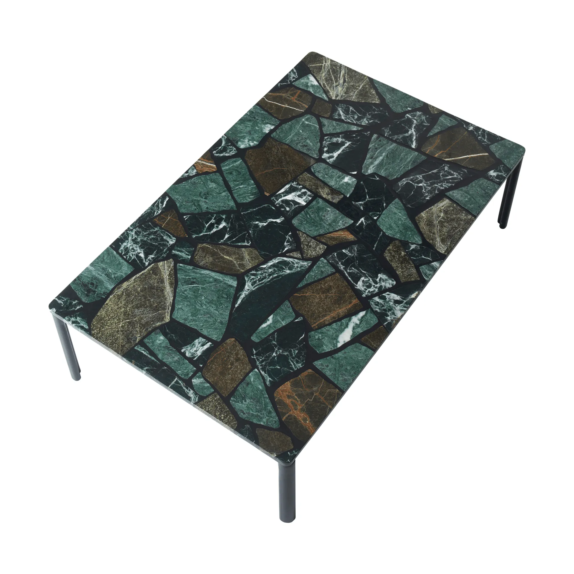 Stolik kawowy Smash, Green, 120x75x34 cm Tom Dixon