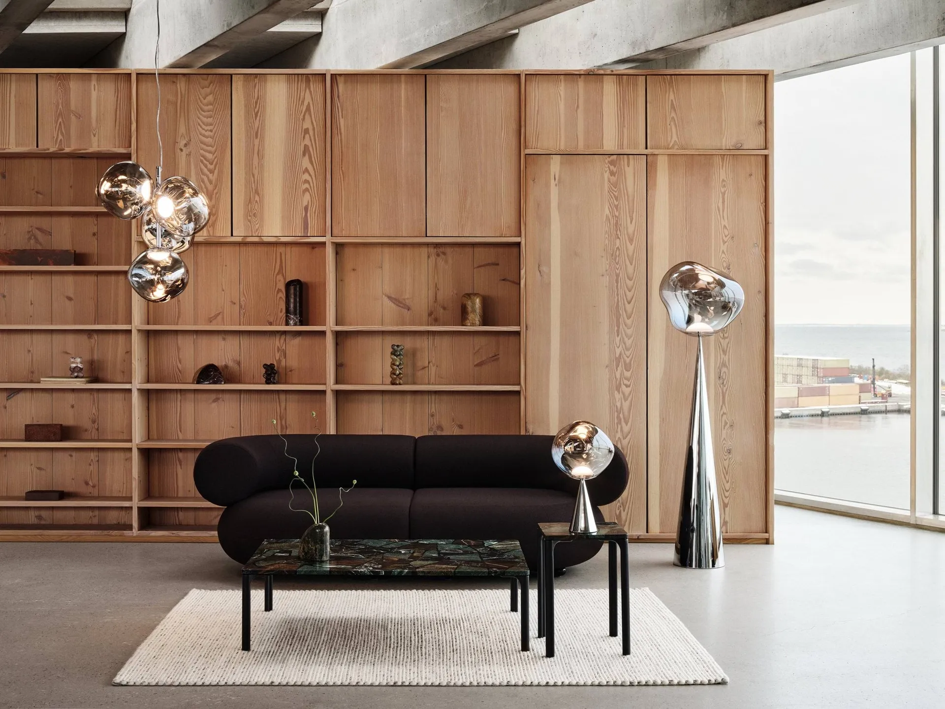 Stolik kawowy Smash, Green, 120x75x34 cm Tom Dixon
