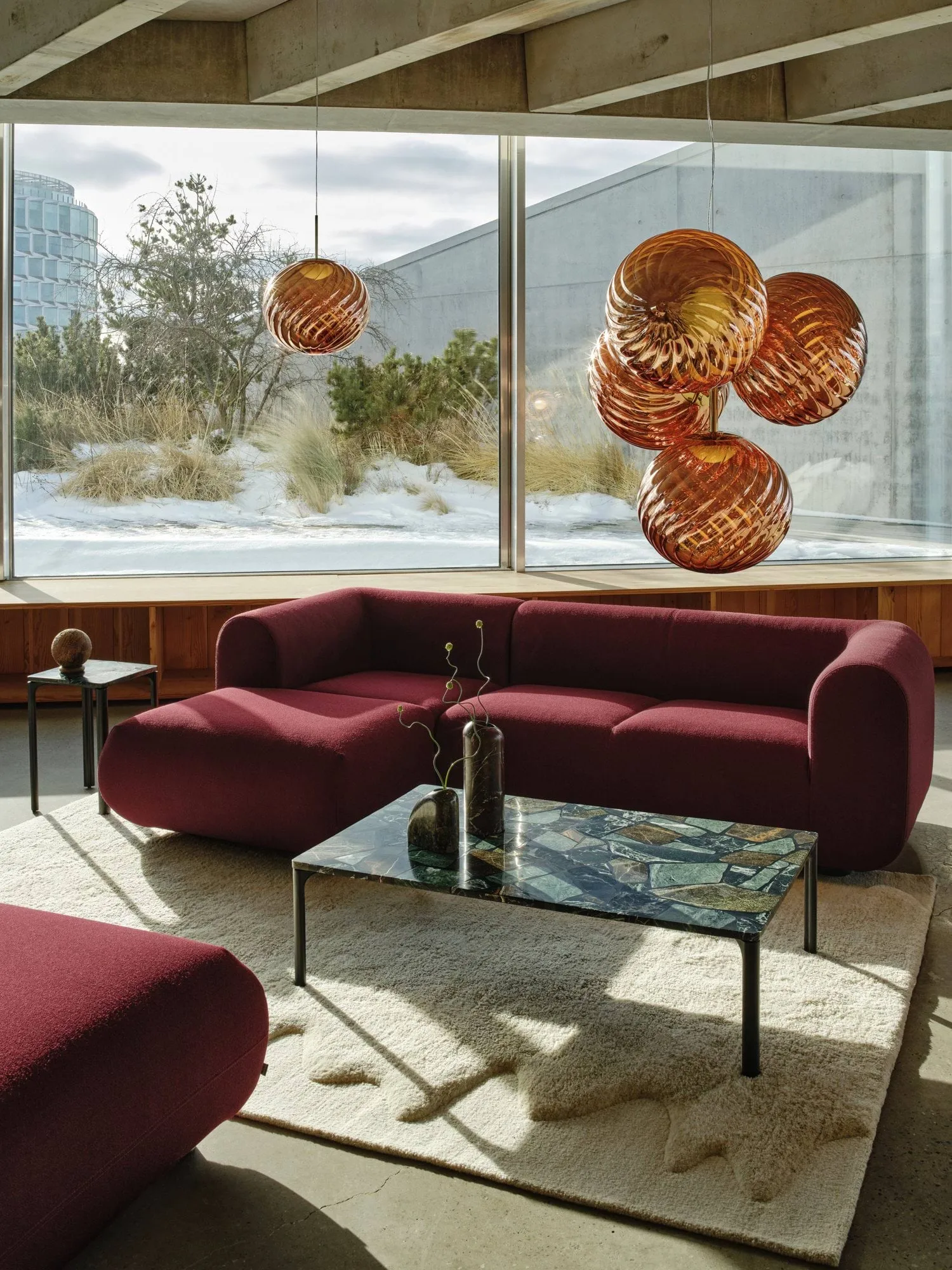 Stolik kawowy Smash, Green, 120x75x34 cm Tom Dixon