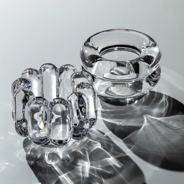 Świecznik Press Vertical - Przezroczysty - Tom Dixon