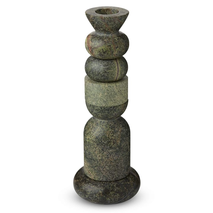 Świecznik Stone 5-częściowy - Zielony - Tom Dixon