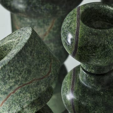Świecznik Stone 5-częściowy - Zielony - Tom Dixon