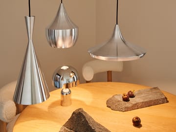 Szeroki abażur Beat Unbeaten Ø36 cm - Aluminium - Tom Dixon