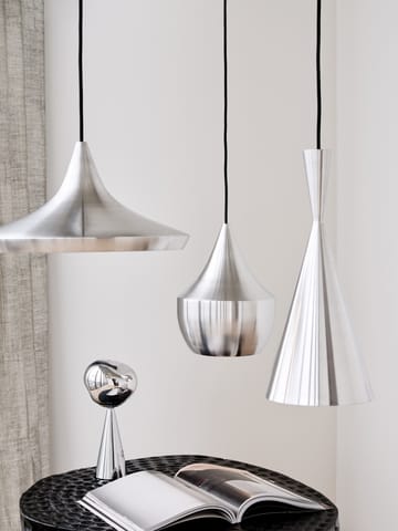 Szeroki abażur Beat Unbeaten Ø36 cm - Aluminium - Tom Dixon