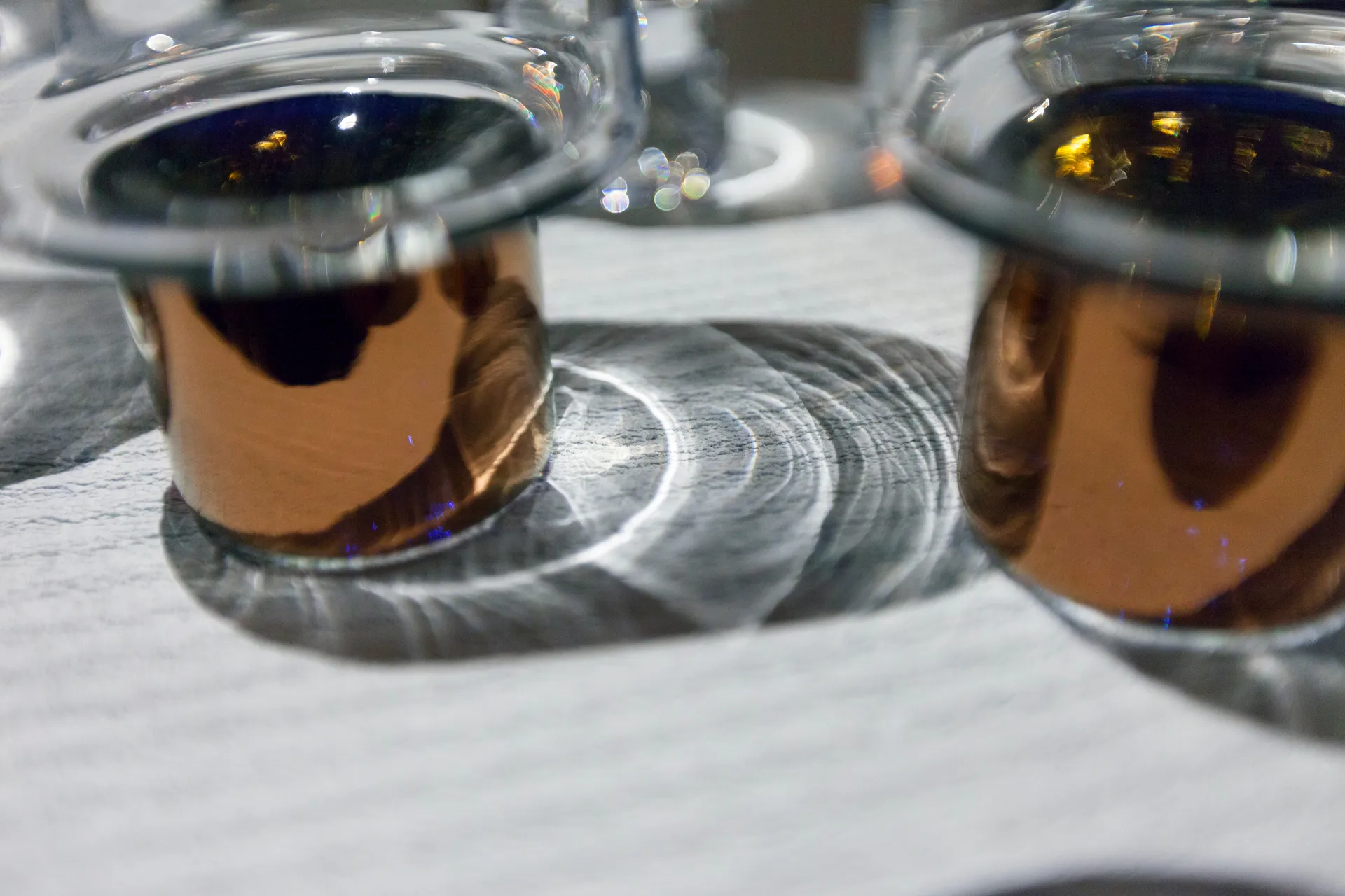 Szklanki do napojów Tank High Ball 380 ml 2-pak, Przezroczysty-miedziany Tom Dixon