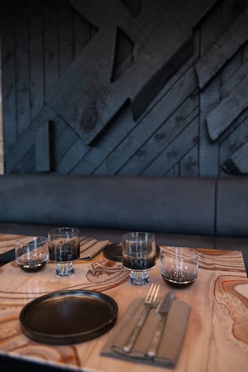 Szklanki do whiskey Tank 2-pak - Czarny - Tom Dixon